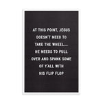 Flip Flop - Framed poster