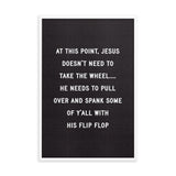 Flip Flop - Framed poster