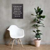 Flip Flop Letter Board - Canvas