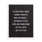 Flip Flop - Framed poster