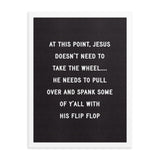 Flip Flop - Framed poster