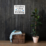Grandmas (Blue) - Canvas