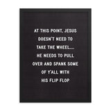 Flip Flop - Framed photo paper poster