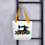 Sewing Machine Floral - Tote bag