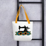 Sewing Machine Floral - Tote bag