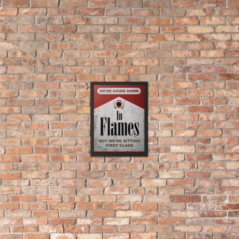 First Class - Framed poster
