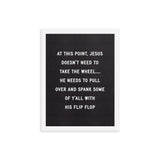 Flip Flop - Framed poster
