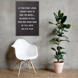Flip Flop Letter Board - Canvas
