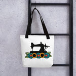 Sewing Machine Floral - Tote bag