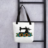 Sewing Machine Floral - Tote bag