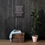 Flip Flop Letter Board - Canvas