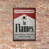 First Class - Framed poster