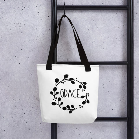 Grace Wreath - Tote bag