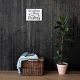 Grandmas (Blue) - Canvas