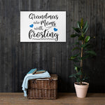 Grandmas (Blue) - Canvas