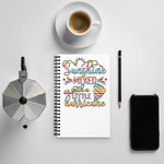 Sunshine & Hurricane - Spiral notebook